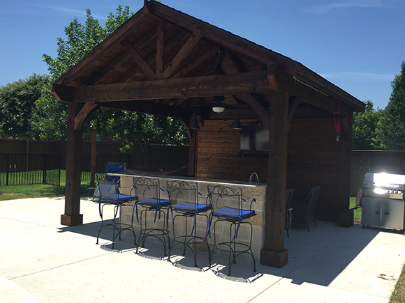 Outdoor Kitchen in Mansfield, TX, Waxahachie, TX